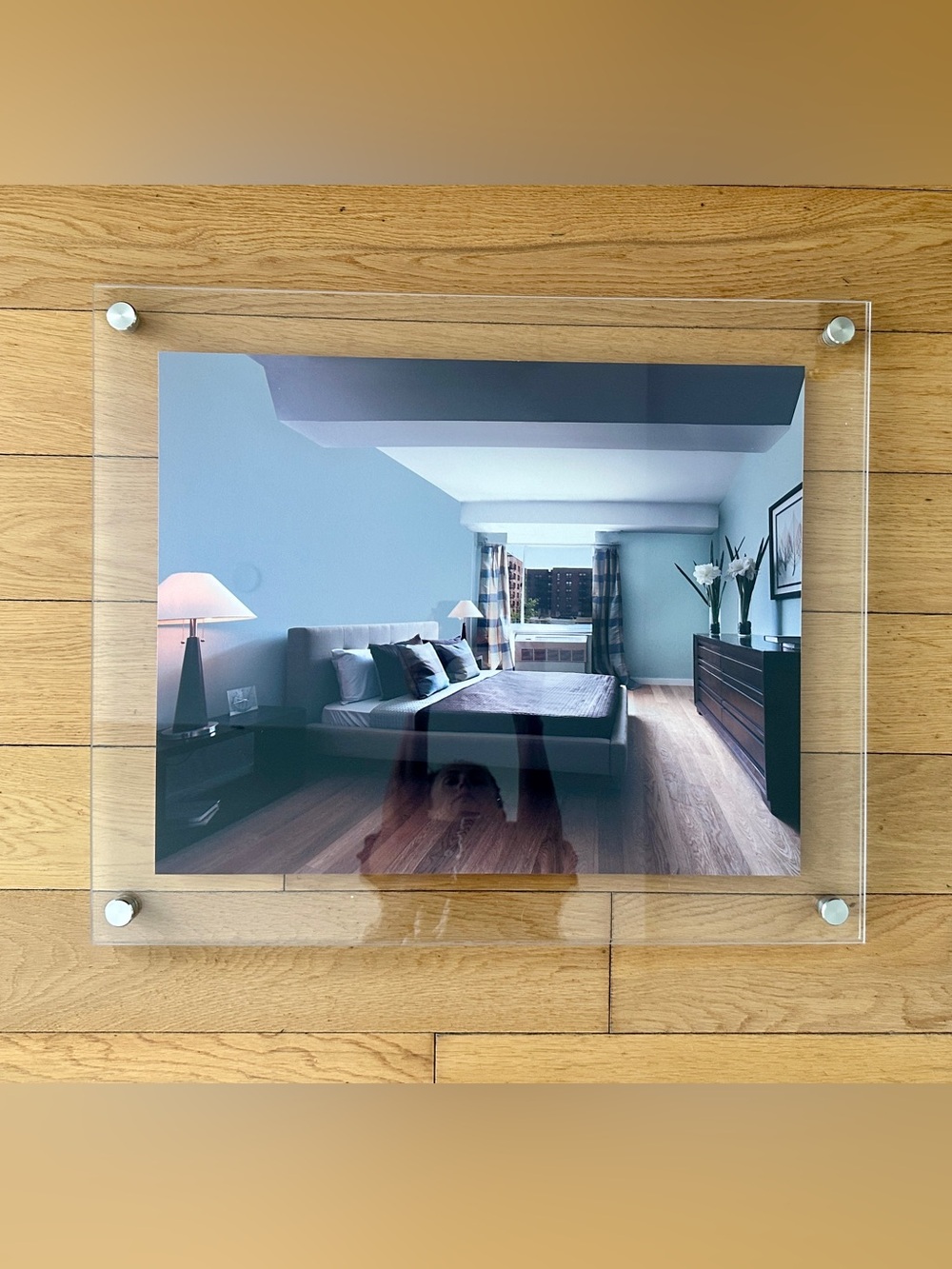 VETRO Modern Acrylic Picture Frame by Aluma Designs 20x16